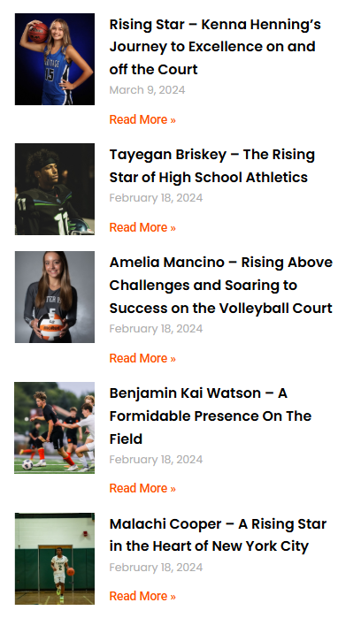 Example coverage article